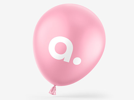 Luftballons bedrucken. Mit eigenem Design.