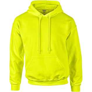Gildan Dry Blend Hooded Sweat - safety green