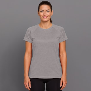Tee Jays Ladies Cooldry Tee - grey melange