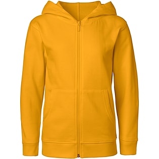 Neutral Kids Zip Hoodie - yellow