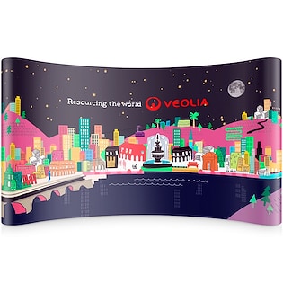 Messewand Pop Up XL, 395 cm