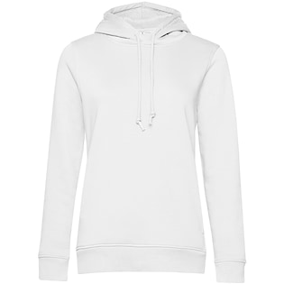 B&C Organic Hooded Women - white