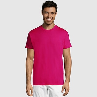 SOL´s Regent Unisex T-shirt - fuchsia