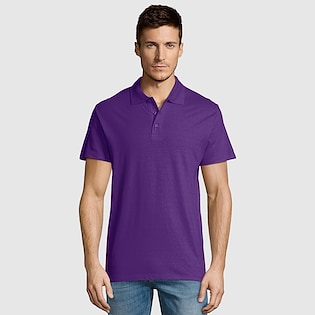SOL´s Summer II Men Polo - dark purple