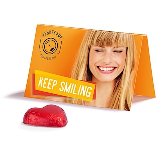 Schokoladenherz Lolo, 5 g