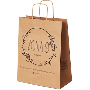 Papiertüte Tango Brown 33 x 25 x 13 cm