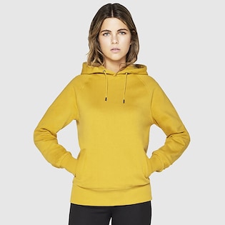 Continental Clothing Unisex Classic Heavy Raglan Pullover Hoody - mango