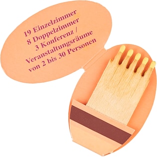 Streichholzbriefchen Orly