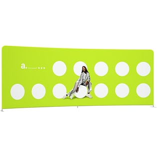 Messewand Softstar Curved 600