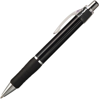 Werbestift Max Chrome - black/ black