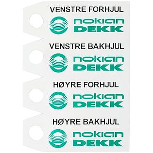 Reifenaufkleber Escort